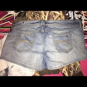 Sz 19 Decree Blue Jean Shorts